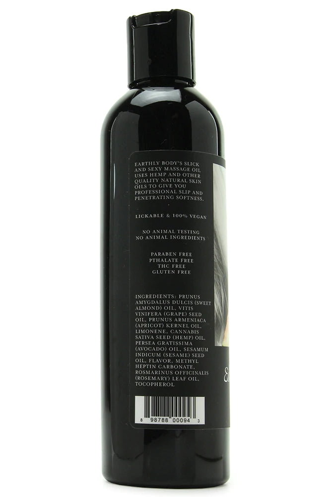 Edible Massage Oil 8oz.