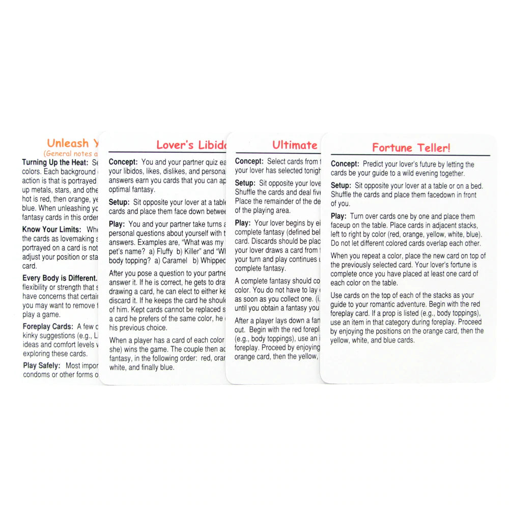 Sex! Positions Card Game