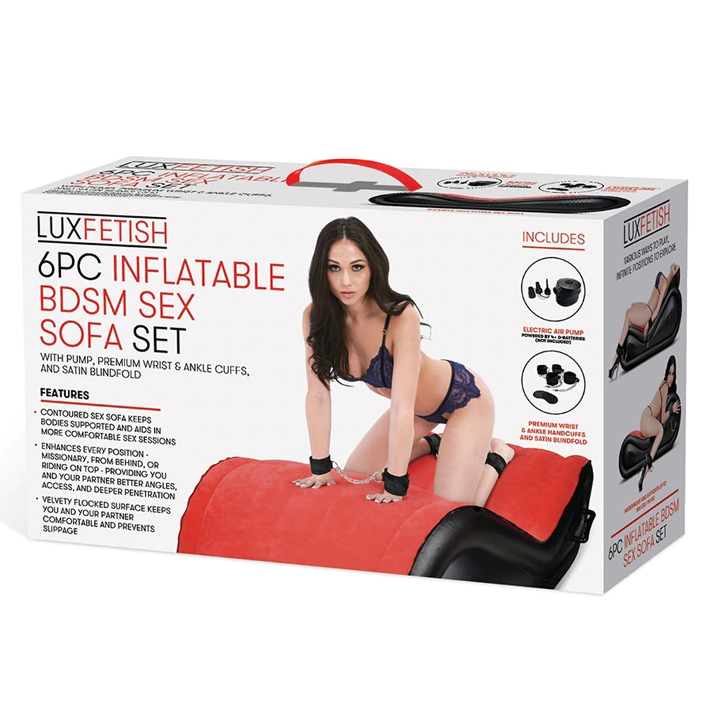 6pc Inflatable Sex Sofa Set