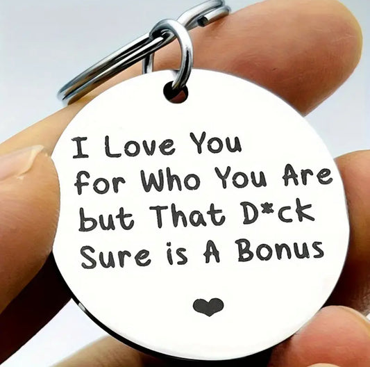 Funny Keychain Gift for him