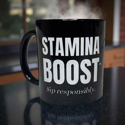 2- Stamina Boost™ Black Coffee Mug