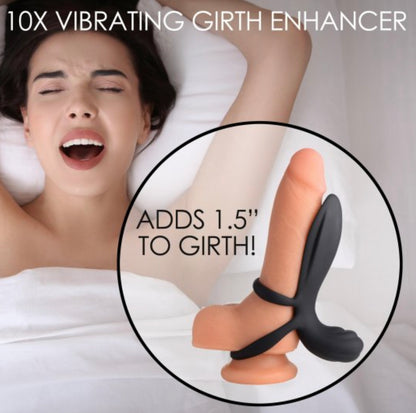 8- Girth Enhancer Vibe w/ Remote Control