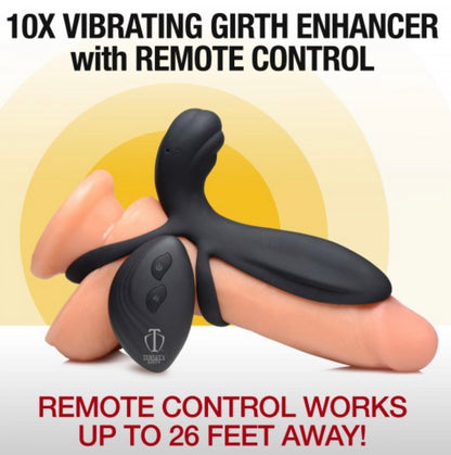 8- Girth Enhancer Vibe w/ Remote Control
