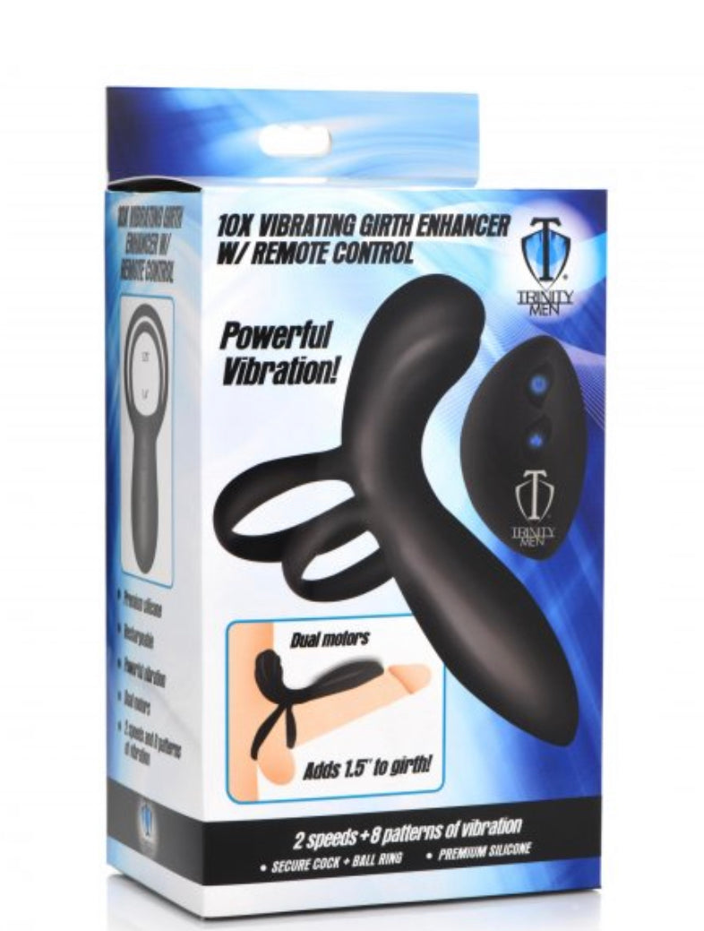 2- Vibrating Girth Enhancer w/ Remote Control